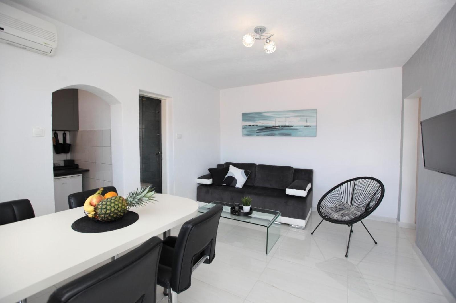 Apartment With Terrace And Sea View - Lucic تروغير المظهر الخارجي الصورة